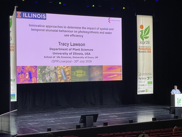 Lawson presents her award talk